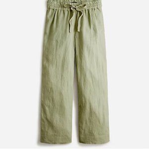 J Crew petite wide leg seaside pant NWT in pistachio